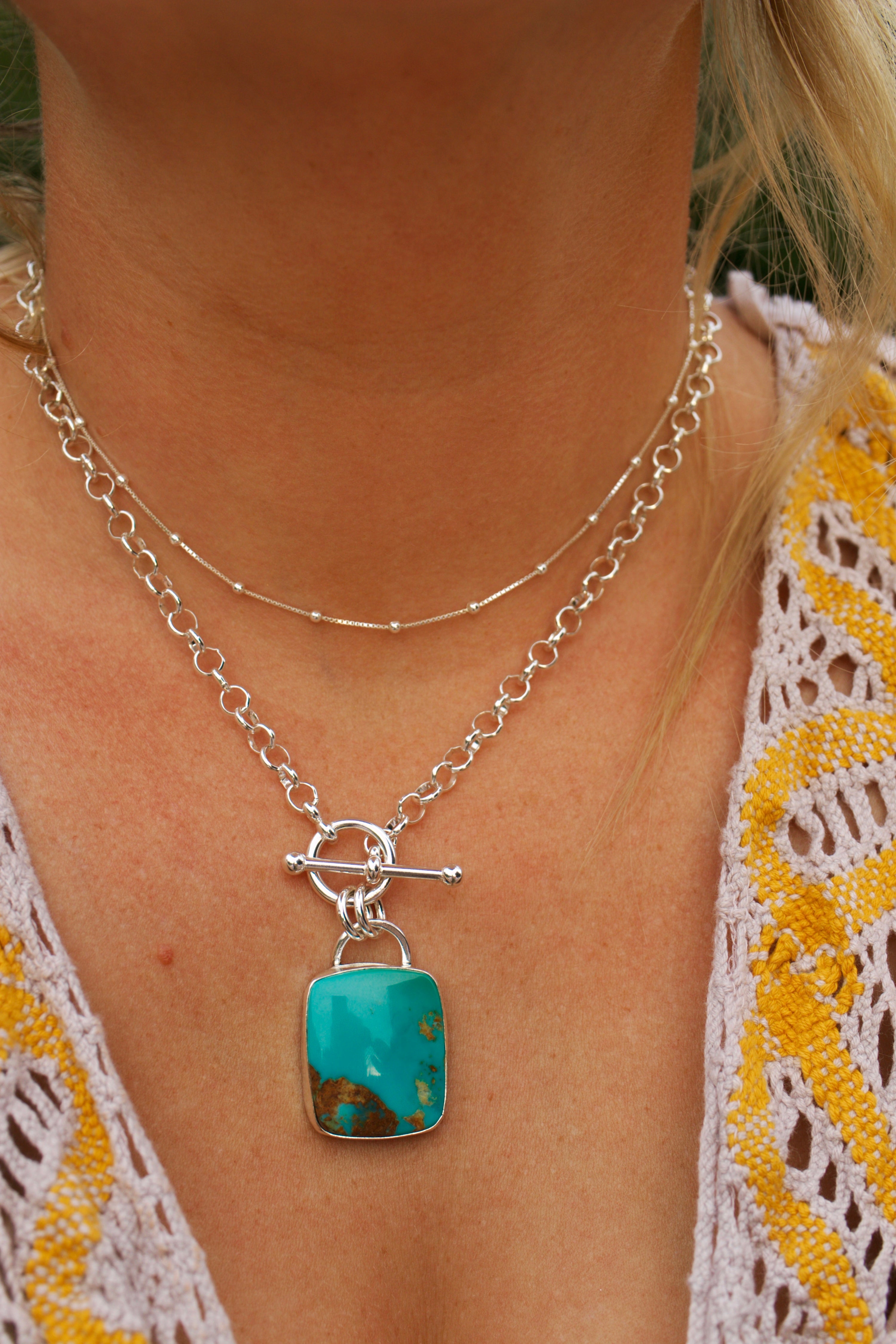 kingman turquoise necklace