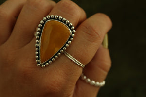 mookaite jasper ring size 11.25