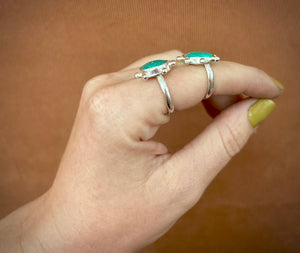 Turquoise Beaded Ring