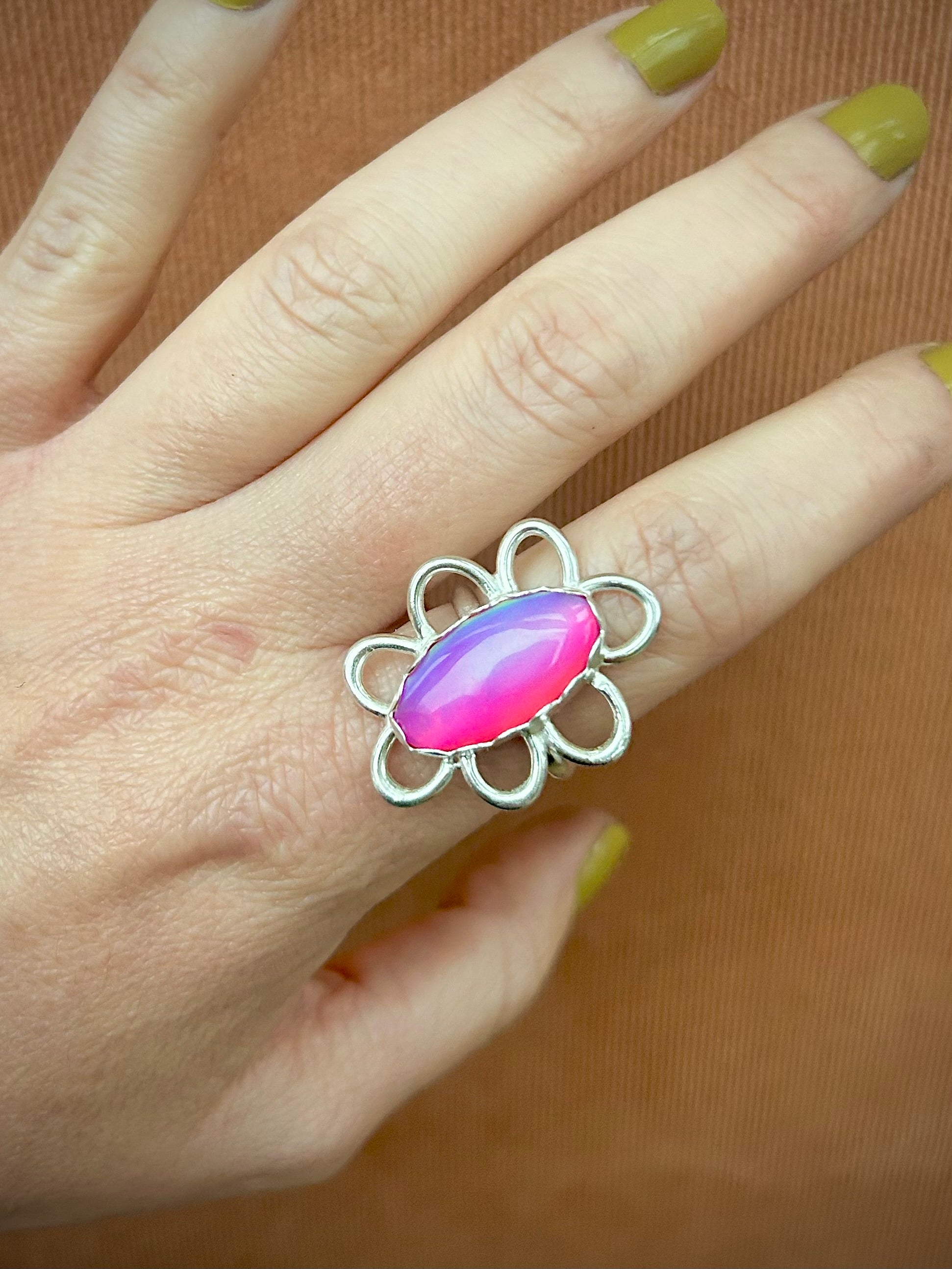 Aurora Flower Ring