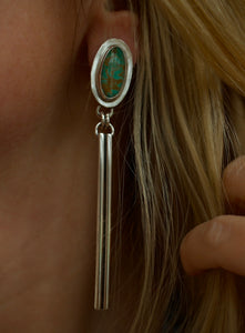 tyrone turquoise drop earring