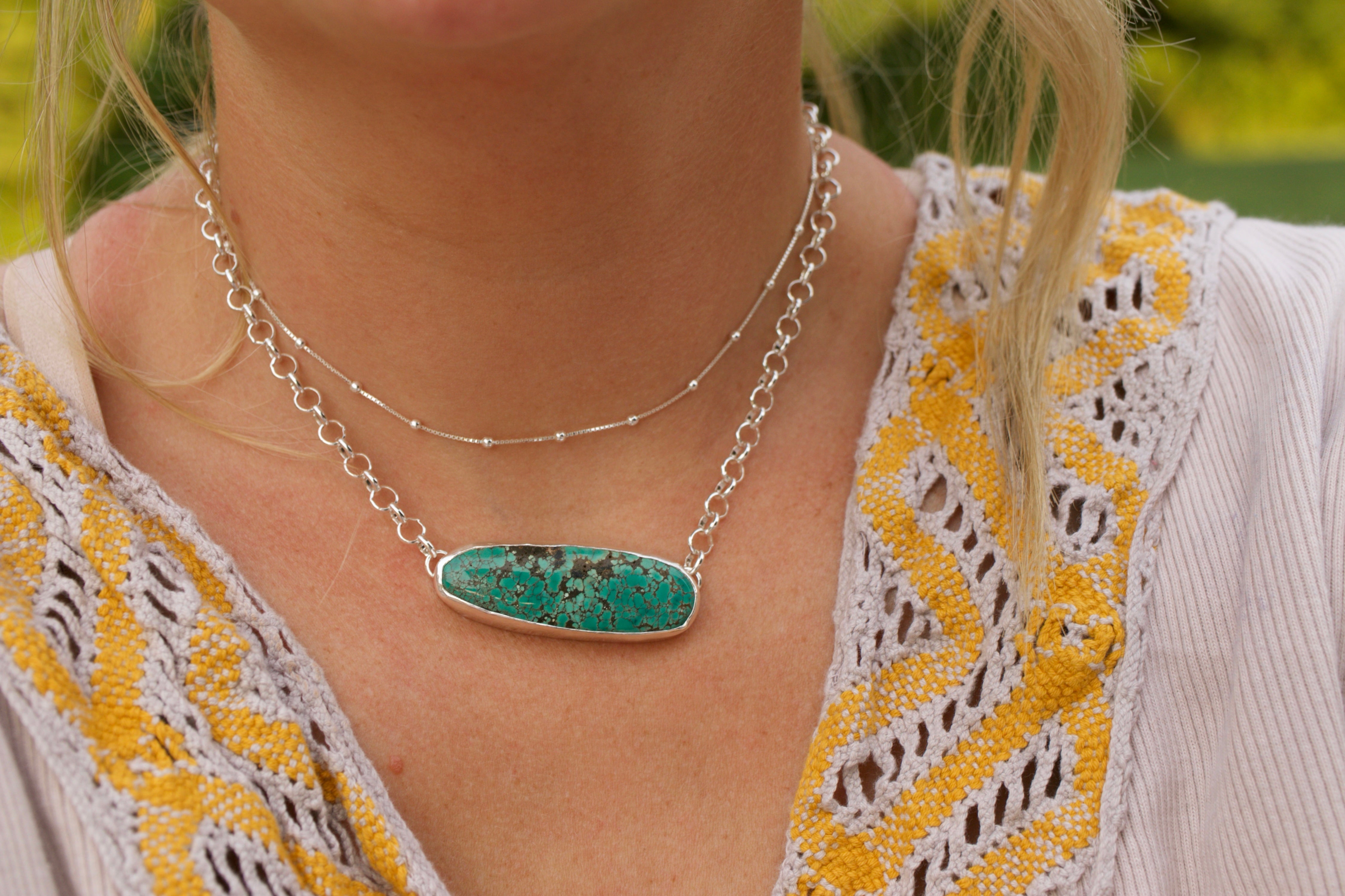 hubie turquoise necklace